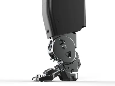 Robo leg  scifi part  3D model