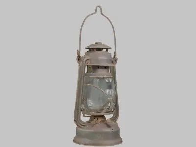 Old Lantern 3D Model Low-poly 3D model purchase