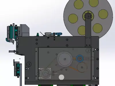 Automatic Universal Labeling Machine 3D model