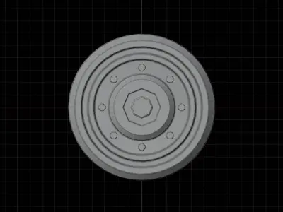 Rusty Mechanical Prop 2 3D model