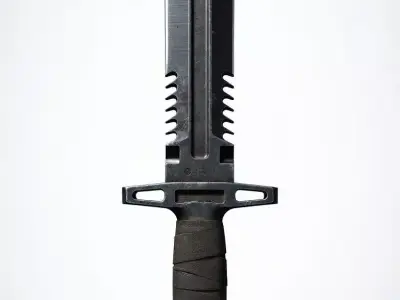 Kombat Knife 3d 3D model