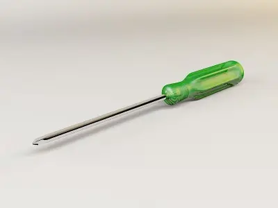 screwdriver 3D model 8