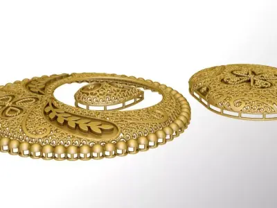 3 pieces main service part 3D print model