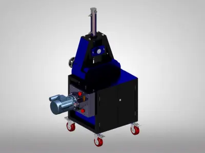 Pipe Bender Electric 3D model