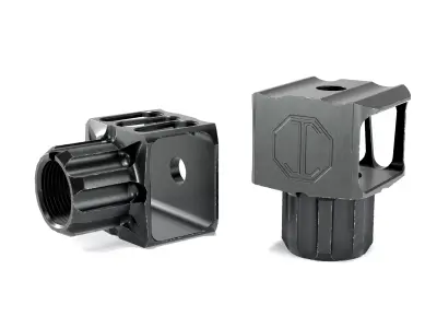 LAF Muzzle Brake  Low-poly 3D model