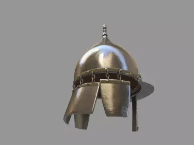 MamlukeHelmet metal helmet 3D model