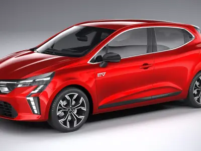 Mitsubishi Colt 2024 3D model