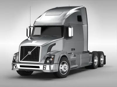 Volvo VNL670 2016 3D model