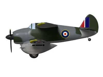 Boulton Paul P101 3D model