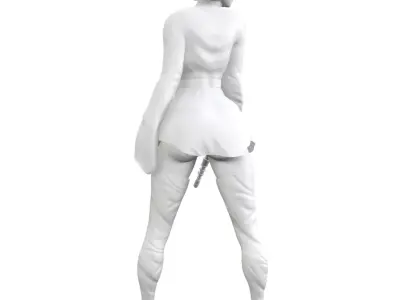 Princess Leia 3D model