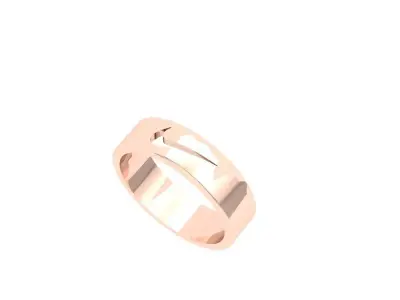 Wedding Ring  Free 3D print model shop