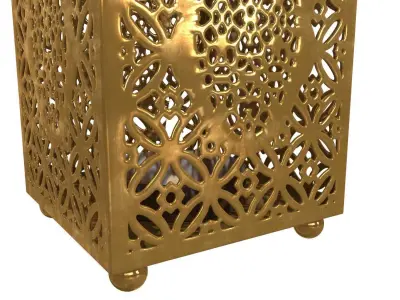 Moroccan Table Lantern 3D model
