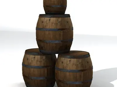 barrels 01 3D model