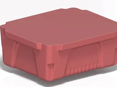 AIR COOLER WATER TANK 3D print model