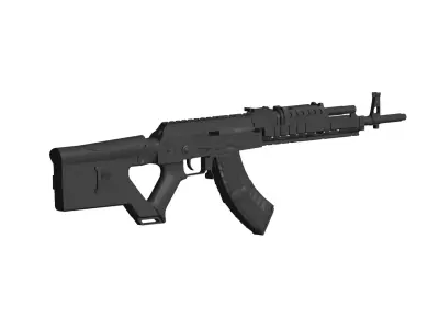 M762 Assault Rifle 3D model