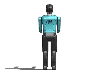 Operador Funcionario Employee Operator 3D model