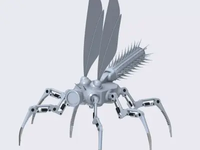 BEE ROBOT 3D model