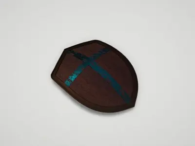 Game asset Heritage Wooden Defender 3D model