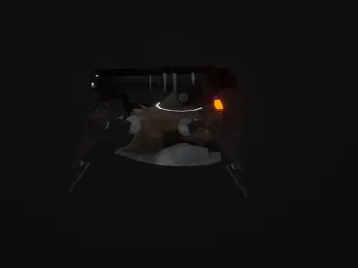 Cyber spider 3D model