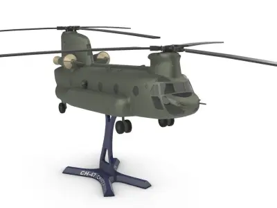 CH-47 CHINOOK 3D print model