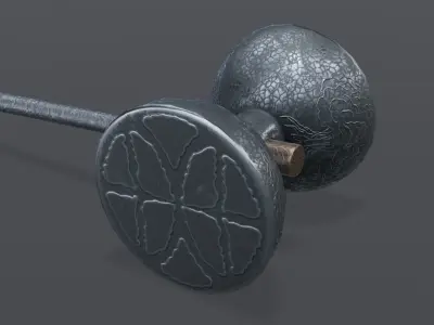 Hammer 06 Low-poly 3D model