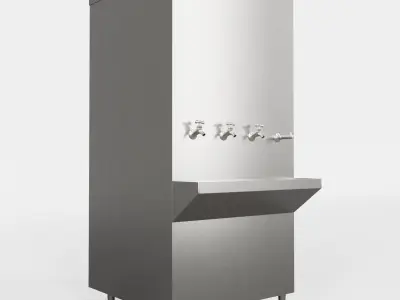 Water Dispenser 004 3D model