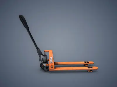Pallet Jack Low-poly 3D model order