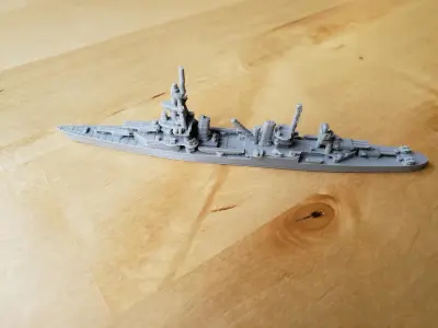 US Pensacola Class Cruiser Warship 3D print model