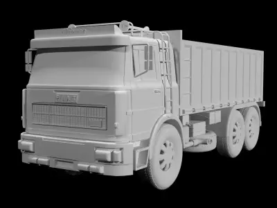 FIAT truck 160 3D print model