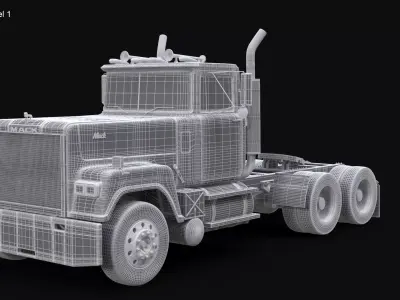 Superliner Semitrailer 3D model