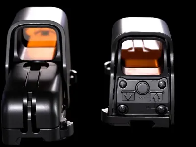 EOTech HWS 512 sight Low-poly 3D model