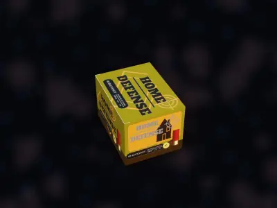 NZ Shotgun Ammo Low-poly 3D model