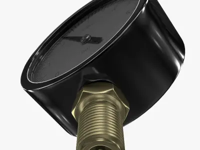 Pressure Gauge 3D model get