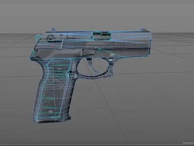 BERETTA STOEGER COUGAR 8mm Free 3D model purchase
