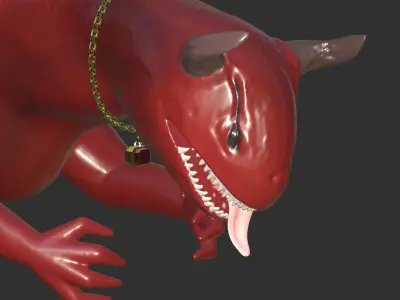 Red demon  3D model