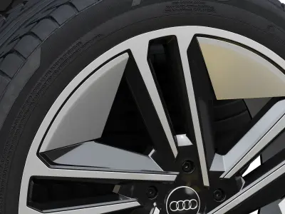 Audi wheels 3D model