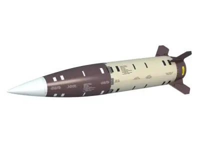 ATACMS Missile 3D model