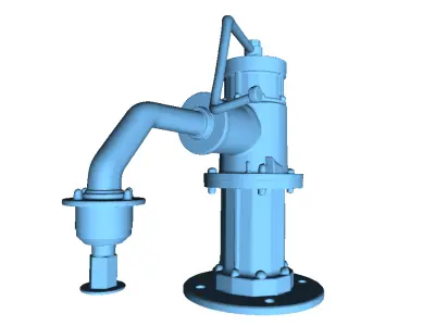 Water Transfer Pump 1 3D print model