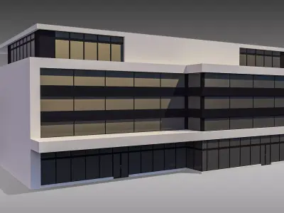 Commercial Building 010 3D model