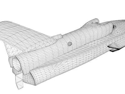 Spirit of Australia 3D model