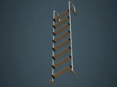 Ladder 3A Low-poly 3D model