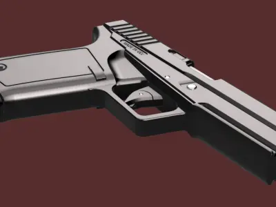 The Last of Us Part II - Abby handgun for cosplay 3D print model