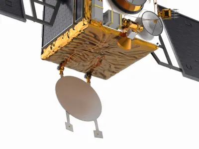 INSAT 3B Satellite 3D model