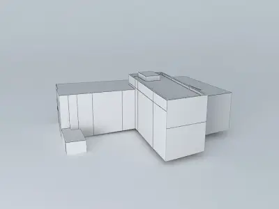 Premier Inn hotel  Free 3D model