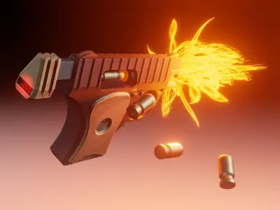 Stylized weapons 3D Model Collection