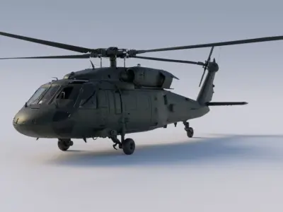 UH-60 Black Hawk 3D model