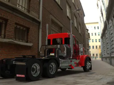 Kenworth W900L 2022 3D model