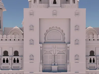 Laxmi Vilas Palace 3D model