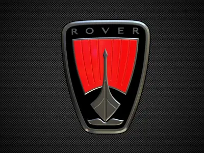 rover logo 3D model