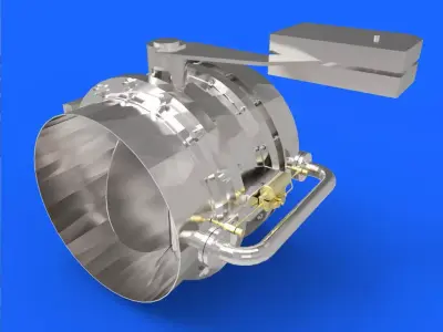 Valve Borboleta Free 3D model